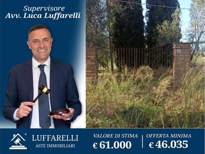 Terreno Agricolo in vendita a Velletri via Appia Nuova 156