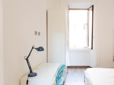 Stanza arredata in affitto in appartamento con 9 camere da letto, Città Studi
