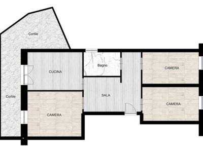 Appartamento in Vendita a Genova, 39'000€, 78 m²