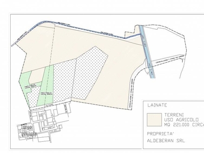 Terreno Agricolo in vendita a Lainate strada Provinciale del Canapificio