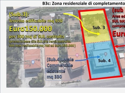 Terreno Residenziale in vendita a Mondolfo via Litoranea, 186