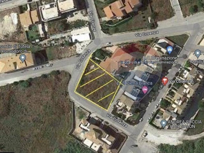 Terreno Residenziale in vendita a Pachino via cosenza angolo via pisa