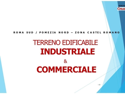 Terreno Residenziale in vendita a Pomezia via Vaccareccia, 29