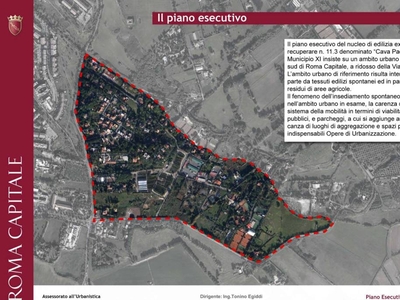Terreno Residenziale in vendita a Roma via di Tor Carbone
