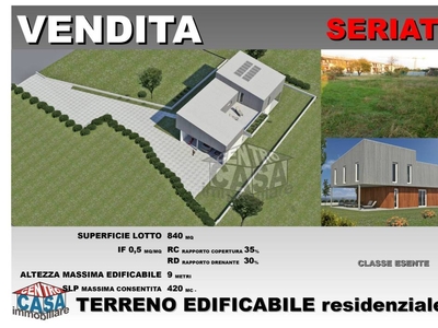 Terreno Residenziale in vendita a Seriate