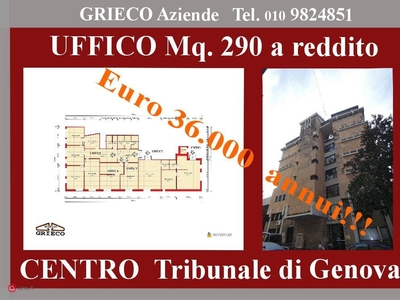 Ufficio in Vendita in Via Bartolomeo Bosco a Genova