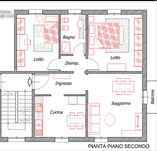 S.Faustino Appartamento 2 camere ristrutturato