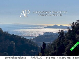 RAPALLO, San Maurizio dei Monti incantevole vista mare