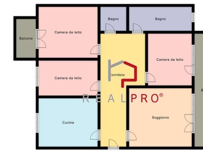 Quadrilocale a Merano, 2 bagni, garage, arredato, 140 m², 1° piano