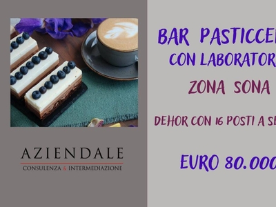 Pasticceria in vendita a Sona via Roma