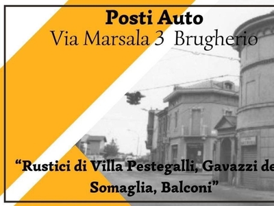 Posto Auto in vendita a Brugherio via Marsala, 3