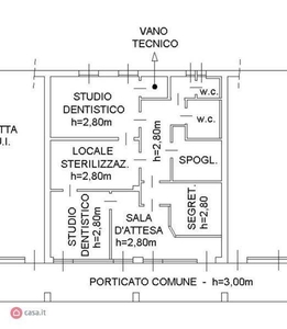 Ufficio in in vendita da privato a San Zenone degli Ezzelini via Alcide De Gasperi, 8