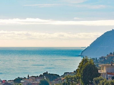 BILOCALE CON GIARDINO PRIVATO E BOX SULLA COLLINA DI ALASSIO