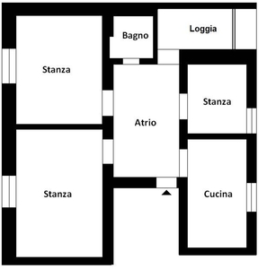 Quadrilocale a Bolzano, 1 bagno, 98 m², 1° piano, ascensore in vendita