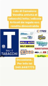 Tabaccheria Edicola Giochi a Lido Di Camaiore, Camaiore