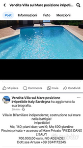 Vendita villa sul mare