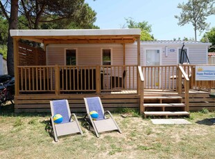 Casa mobile con veranda e aria condizionata