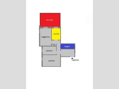Appartamento in Vendita a Genova, zona Castelletto, 149'000€, 89 m²