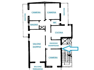 Appartamento in Vendita a Bari, 260'000€, 144 m²