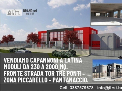 Capannone Industriale in in vendita da privato a Latina strada Tor Tre Ponti, 200