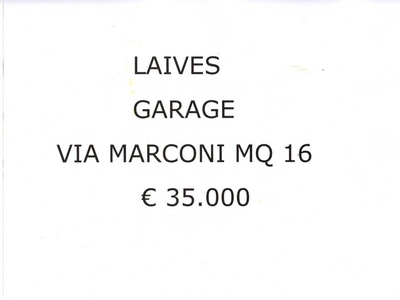 Garage in vendita a Laives