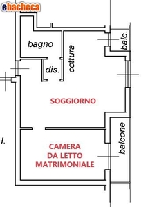 App. a Bergamo di 60 mq