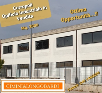 Capannone Industriale in vendita a Corropoli via Santa Scolastica