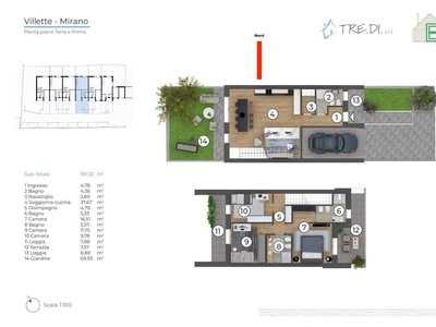 Villa a Schiera in vendita a Mirano