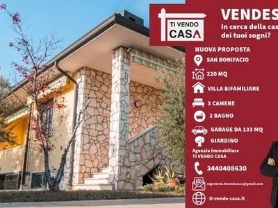 Villa Bifamiliare in vendita a San Bonifacio via Tombole, 135A