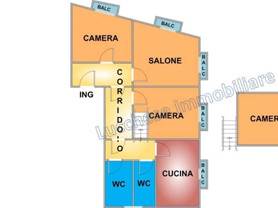 Quadrilocale in Via Salvatore Ferrara, Napoli, 2 bagni, 120 m²