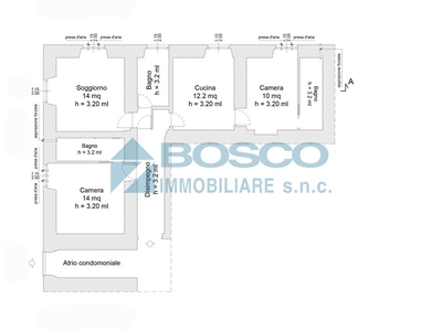 Appartamento in Vendita a La Spezia, zona Centro, 235'000€, 110 m², arredato