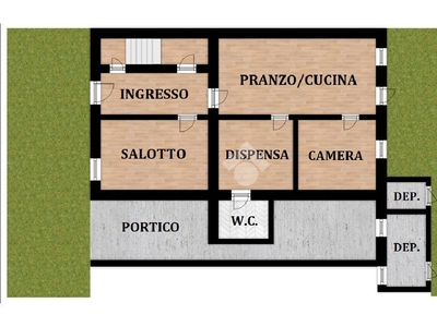 Casa di corte in vendita