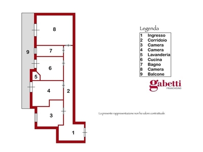 Trilocale in Vendita a Salerno, 260'000€, 110 m²