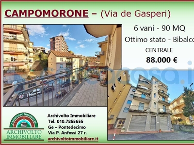 Appartamento Trilocale in vendita in Via Alcide De Gasperi, Campomorone