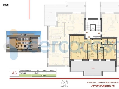 Appartamento Trilocale in vendita in Via Cesare Costa, Modena