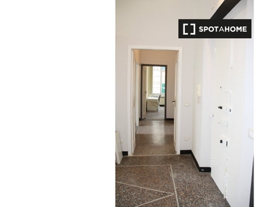 Stanze in affitto in appartamento con 5 camere da letto a Genova