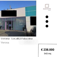 Negozio/Locale commerciale in Vendita in Via San Giovanni Lupatoto 123 a a Verona