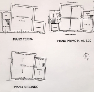 Casa indipendente ristrutturata a Castel Focognano