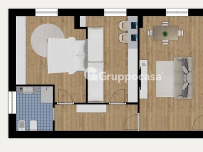 Trilocale in Via mameli, Arconate, 1 bagno, 82 m², 2° piano in vendita