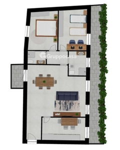 Trilocale in Via mameli, Arconate, 2 bagni, 109 m², 1° piano