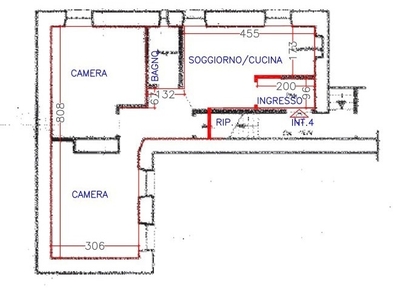 Appartamento in Vendita a Genova, zona Pontedecimo, 19'593€, 63 m²