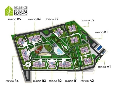 Bilocale in Vendita a Roma, zona Boccea/Nuove Costruzioni, 255'000€, 60 m²