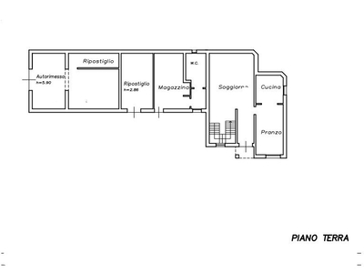 Casa Indipendente in Vendita a Ferrara, zona Denore, 37'248€, 148 m², con Box