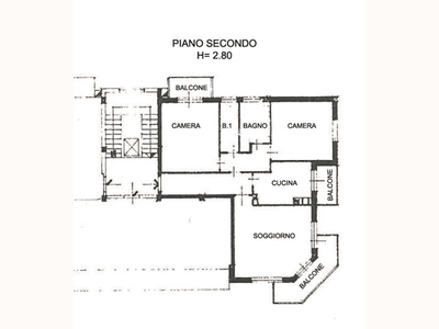 Trilocale in Vendita a Como, zona Albate - Acquanera, 205'000€, 105 m², con Box