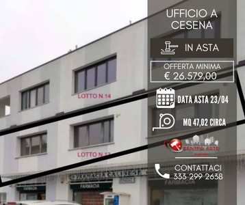 Ufficio all'asta a Cesena via Malanotte, 94/1, 47521 Cesena fc, Italia