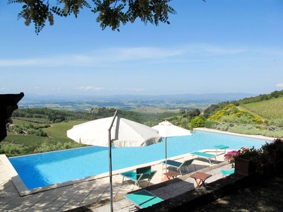 Casa a Castellina In Chianti con terrazza coperta + bella vista