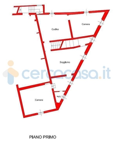 Appartamento Trilocale da ristrutturare in vendita a Certaldo