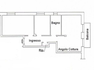 Appartamento in Vendita a Genova, zona Oregina, 129'000€, 72 m²