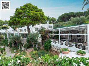 Magnfica villa immersa nel verde con piscina e vista mare