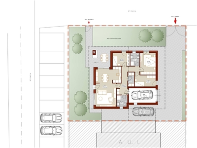 Casa indipendente con terrazzo a Pescantina